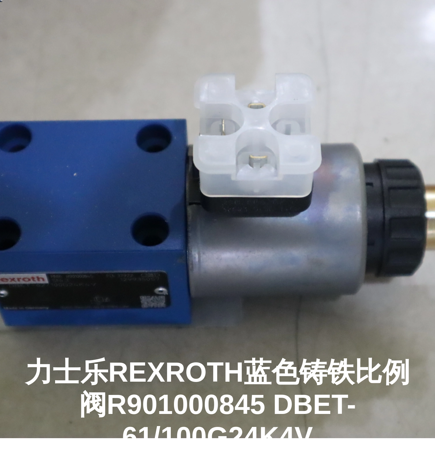 力士乐REXROTH蓝色铸铁比例阀R901000845 DBET-61/100G24K4V