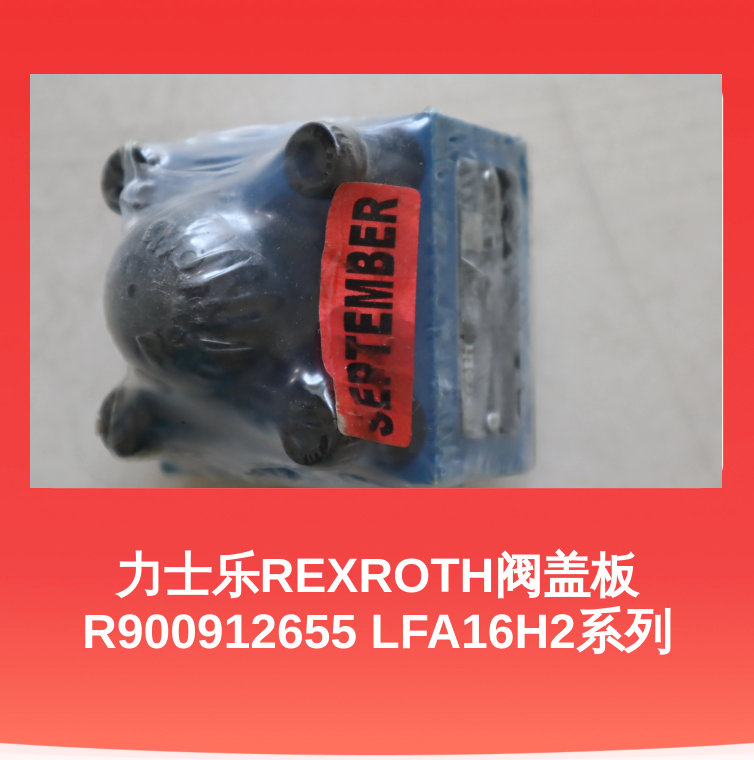 力士乐REXROTH阀盖板 R900912655 LFA16H2系列