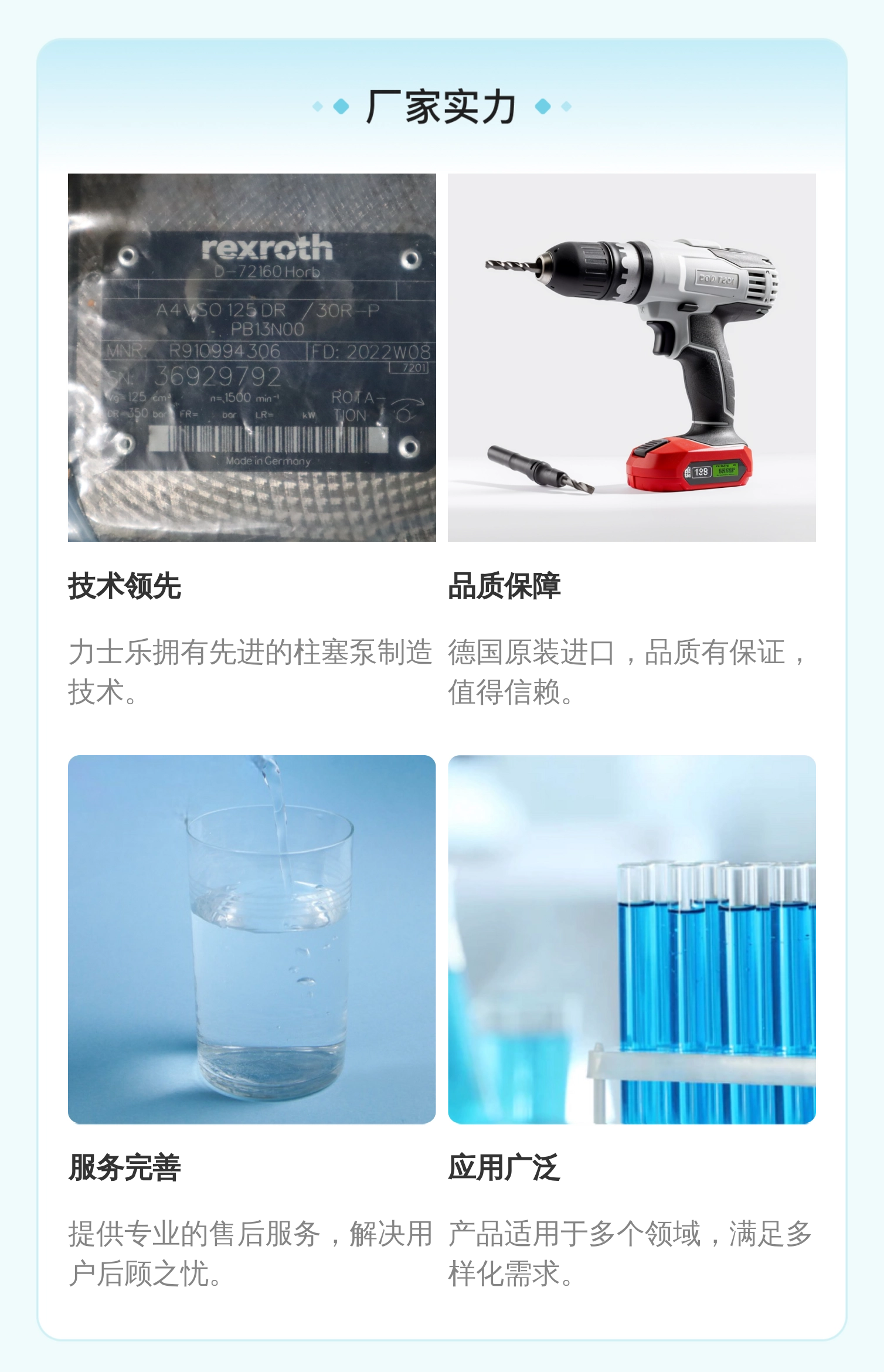 A4VSO125DR/30R-PPB13N00 R910994306 德国力士乐REXROTH柱塞泵