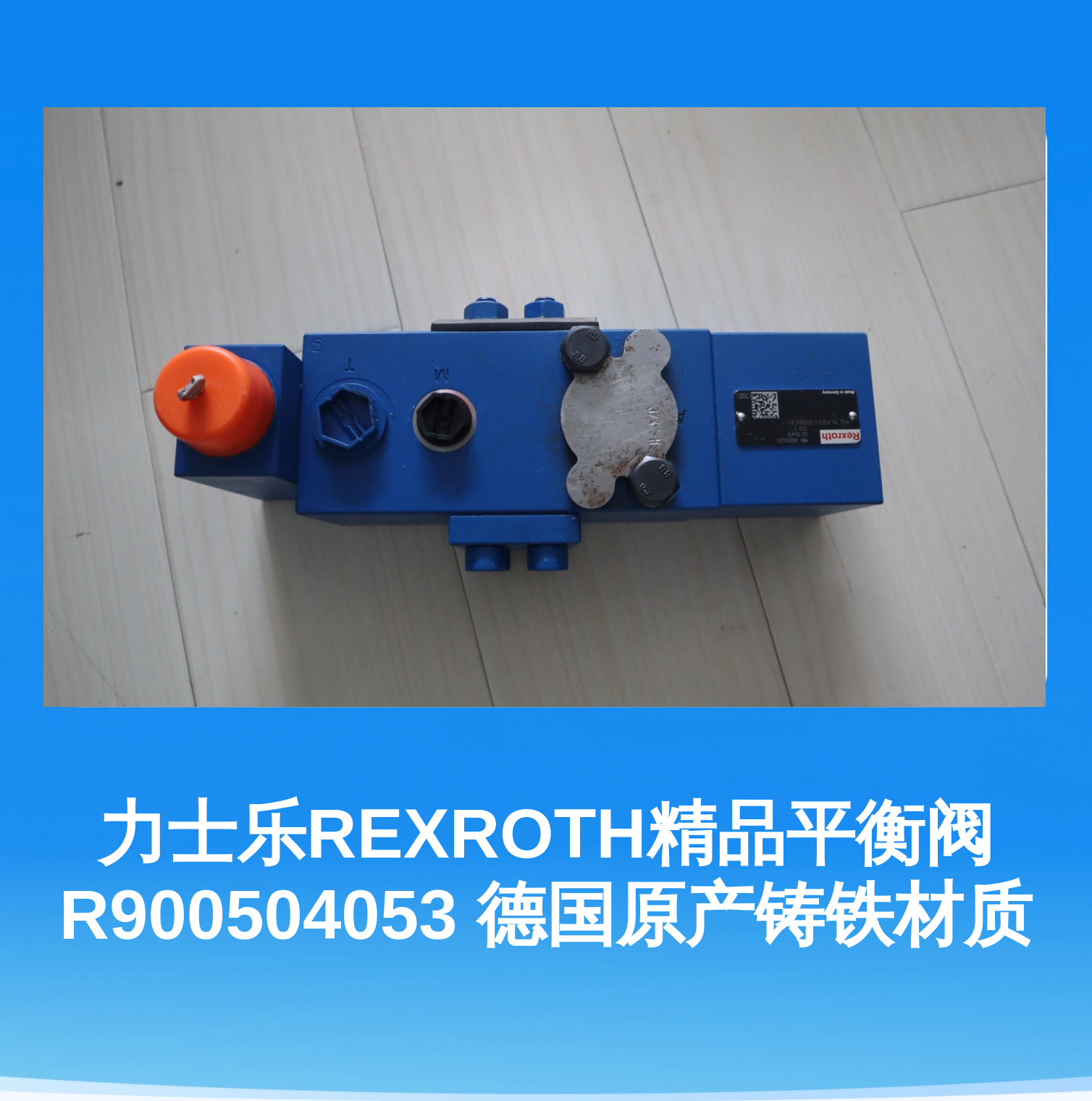 力士乐REXROTH精品平衡阀R900504053 德国原产铸铁材质