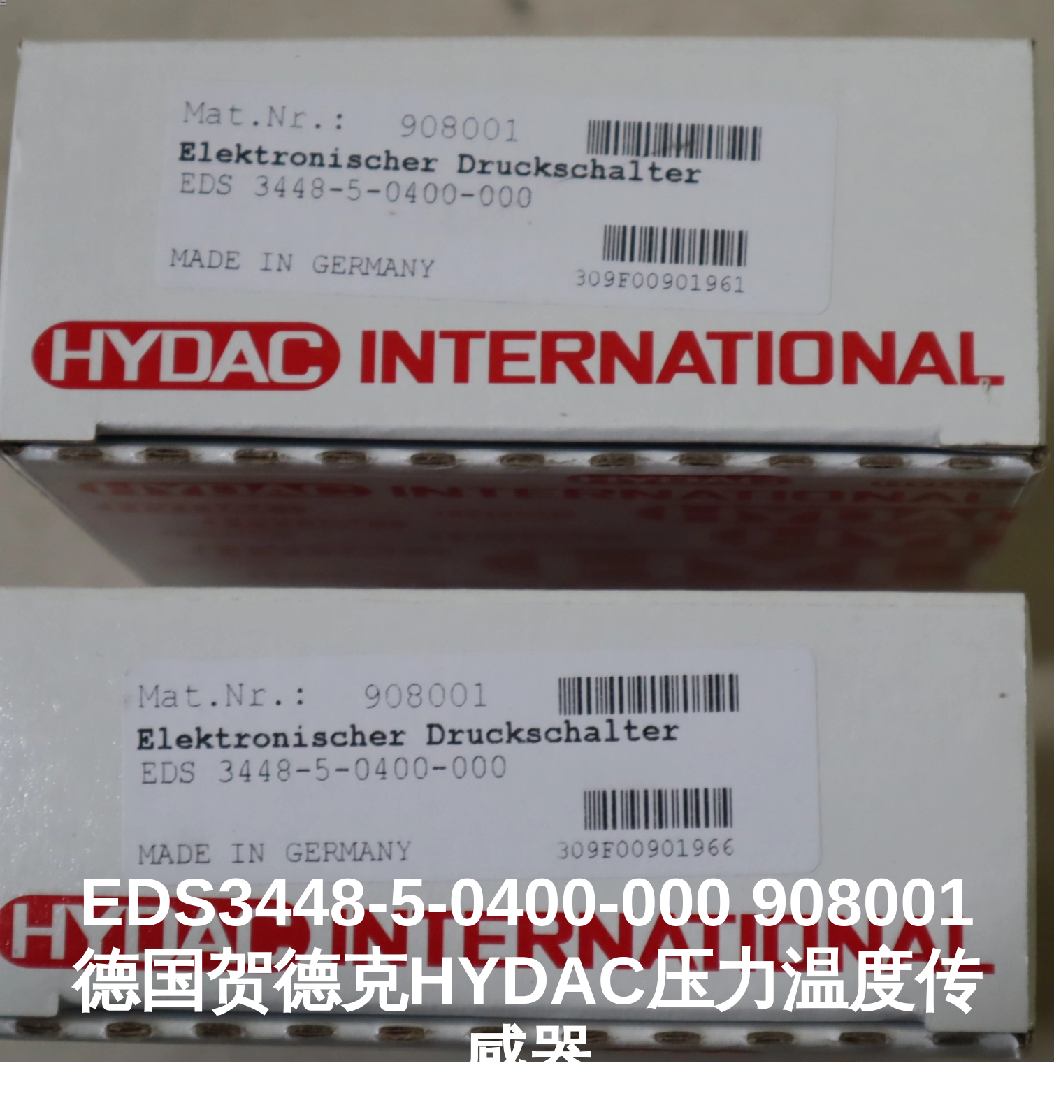 EDS3448-5-0400-000 908001 德国贺德克HYDAC压力温度传感器