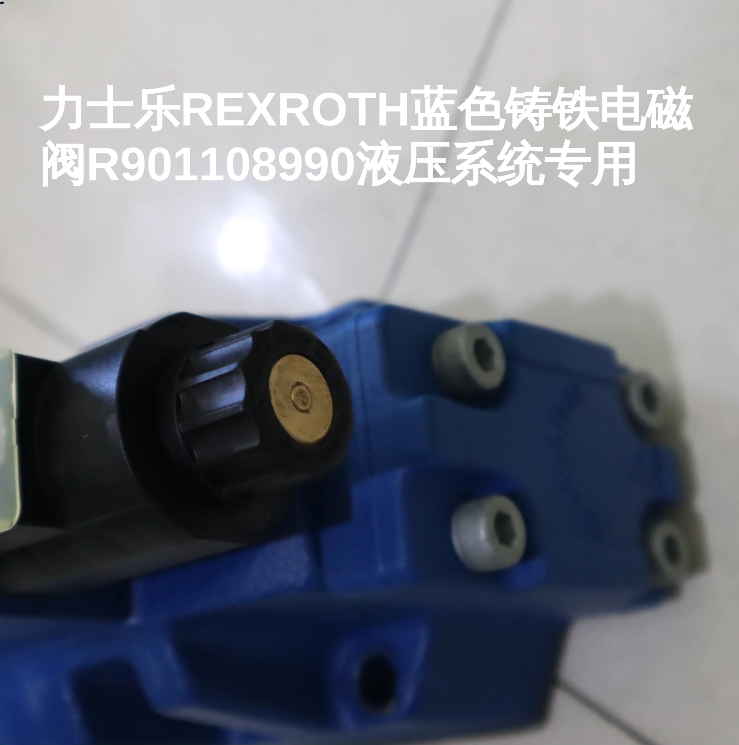 力士乐REXROTH蓝色铸铁电磁阀R901108990液压系统专用