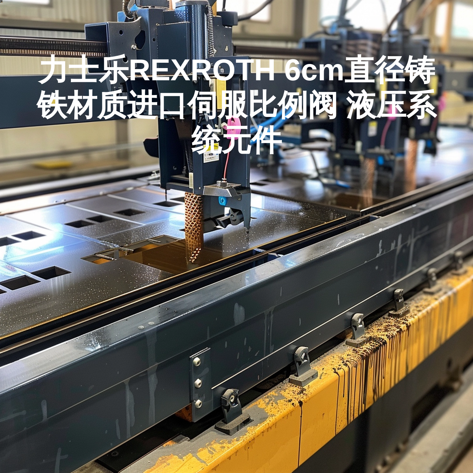 力士乐REXROTH 6cm直径铸铁材质进口伺服比例阀 液压系统元件