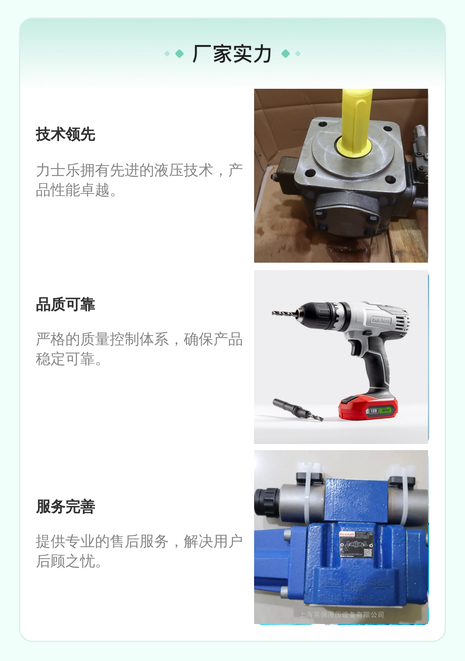 力士乐REXROTH蓝色铸铁齿轮泵叶片泵 R900568908型号