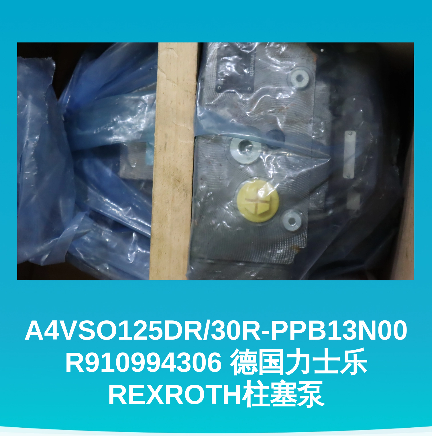 A4VSO125DR/30R-PPB13N00 R910994306 德国力士乐REXROTH柱塞泵