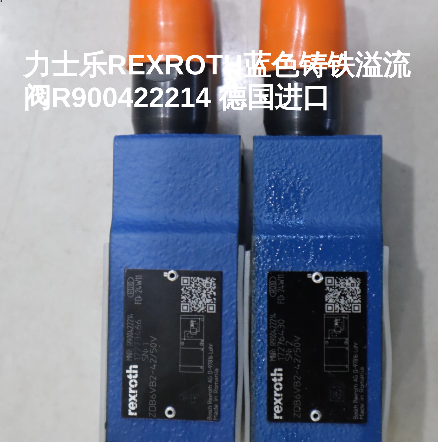 力士乐REXROTH蓝色铸铁溢流阀R900422214 德国进口