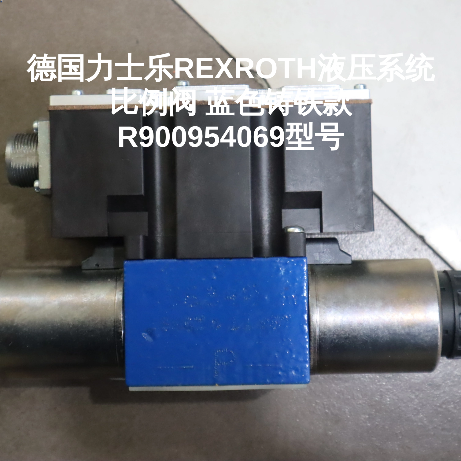 德国力士乐REXROTH液压系统比例阀 蓝色铸铁款 R900954069型号
