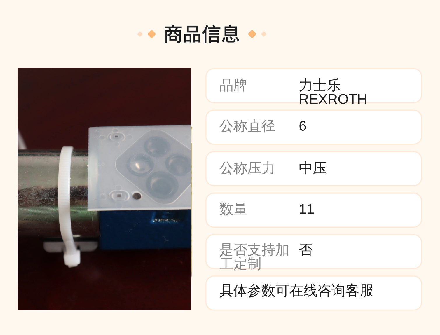 力士乐REXROTH蓝色铸铁电磁球阀 R900223863型 德国进口