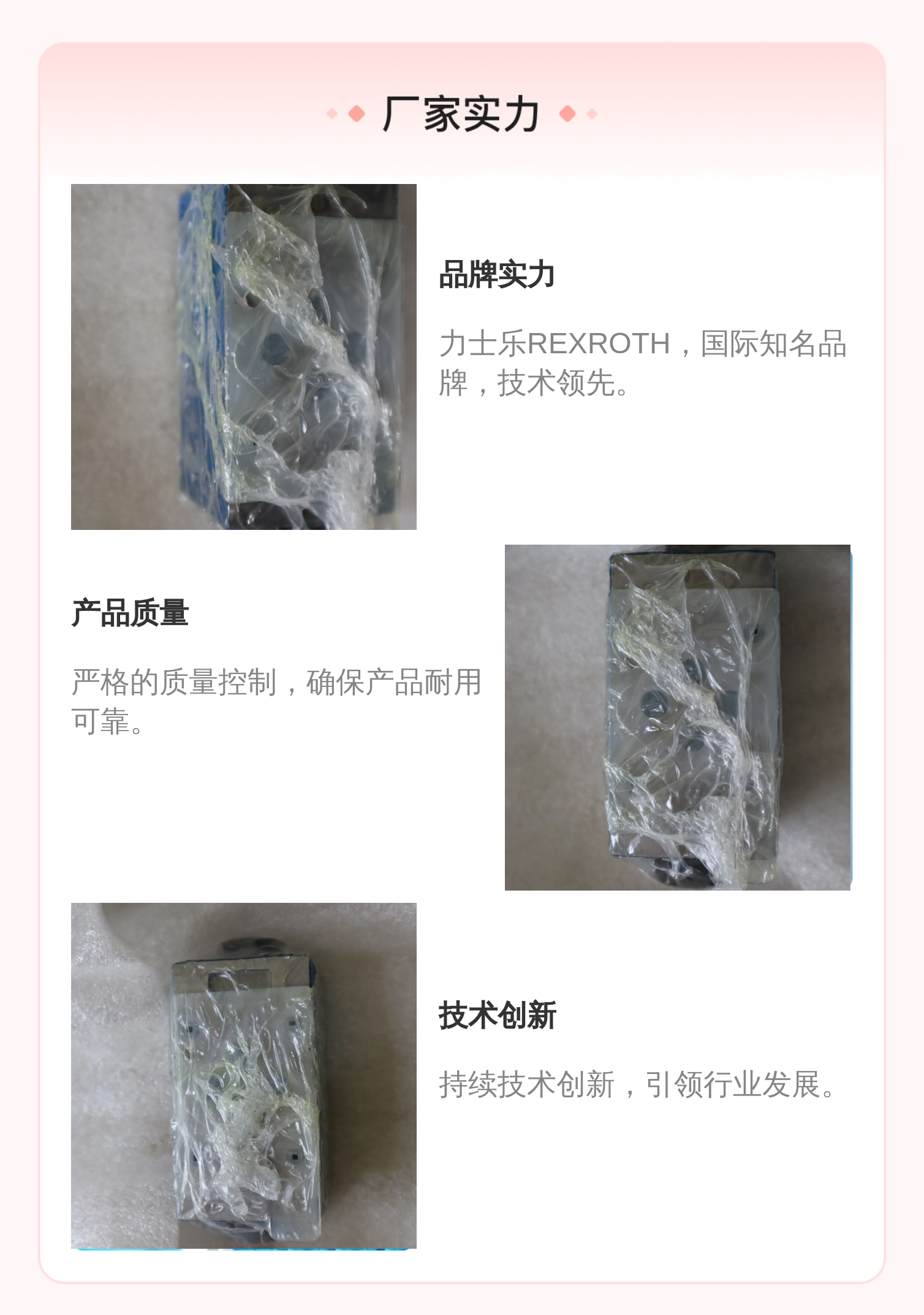 原装R900347504 Z2S6-1-64/V 德国力士乐REXROTH叠加式单向阀