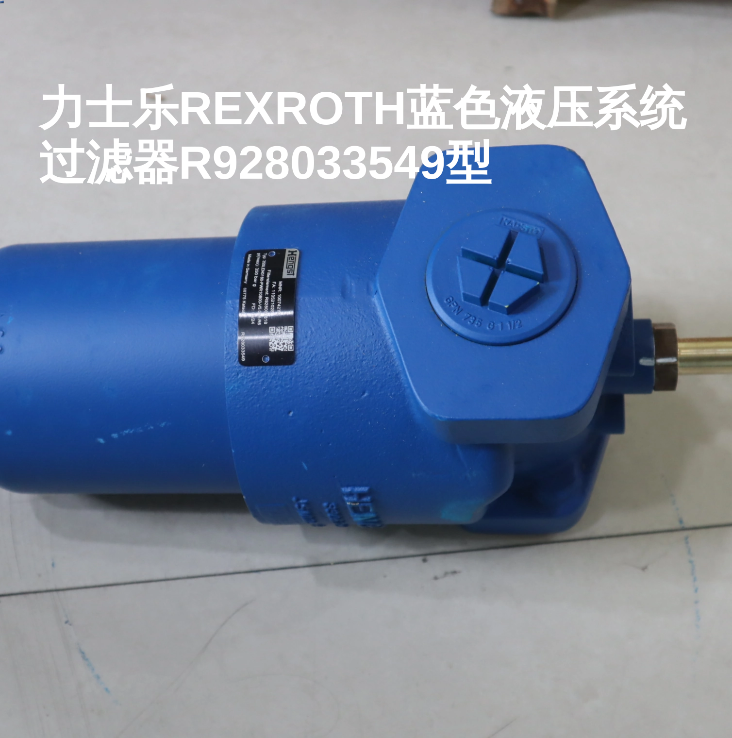 力士乐REXROTH蓝色液压系统过滤器R928033549型