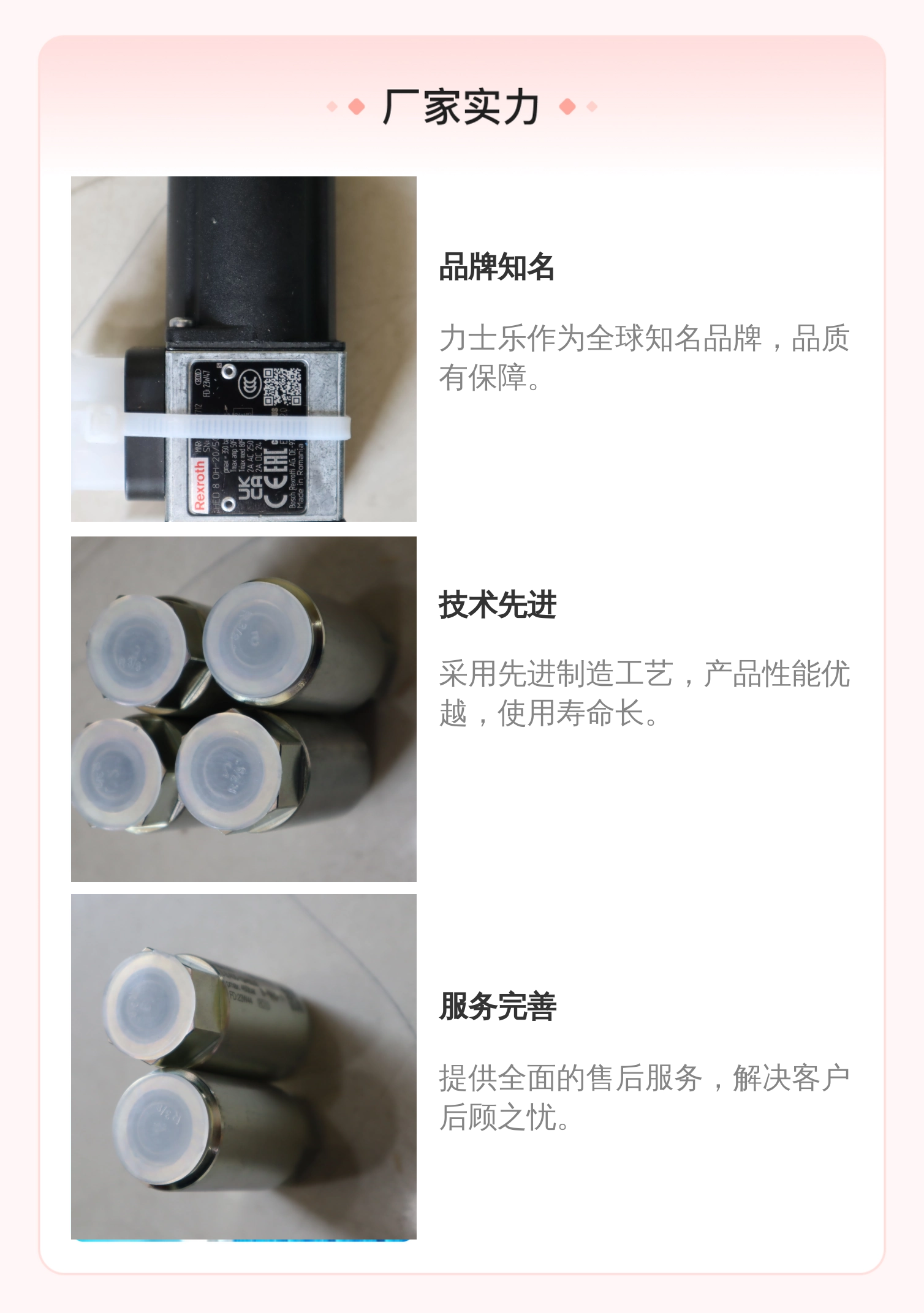德国力士乐REXROTH进口压力开关HED80H20/50K14S