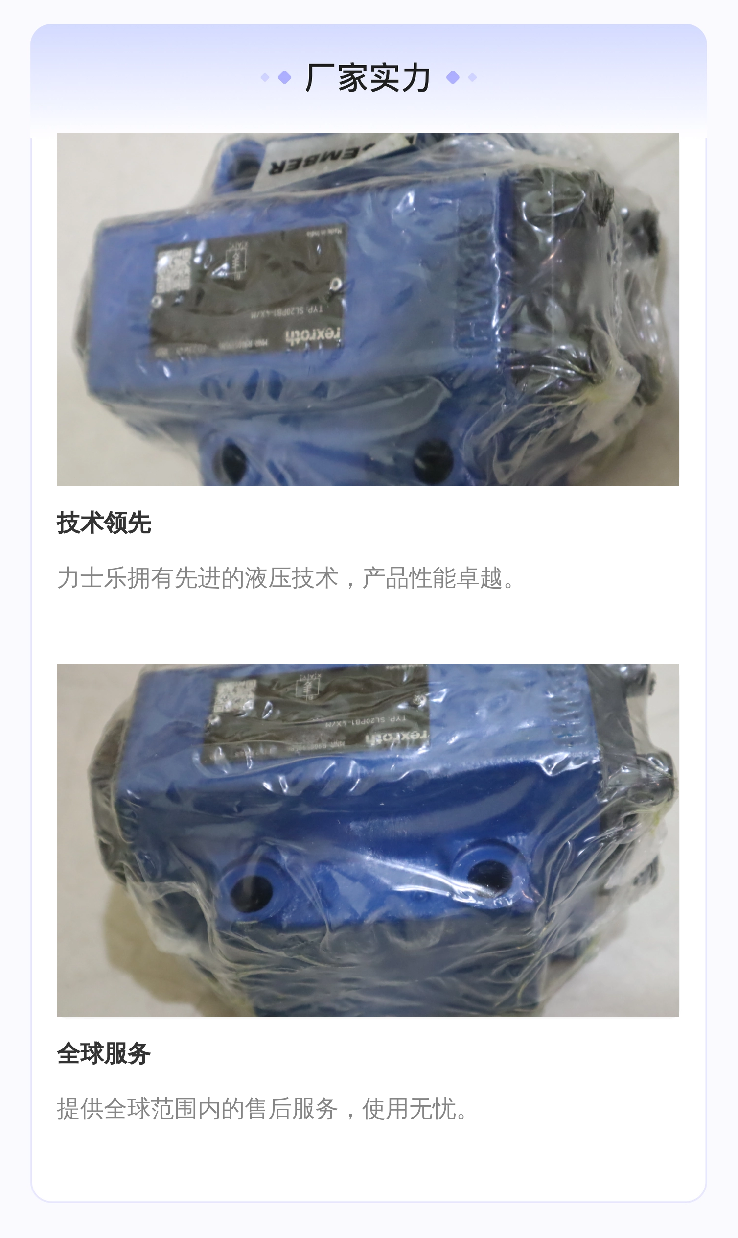 力士乐REXROTH单向阀 R900599586 液压系统配件