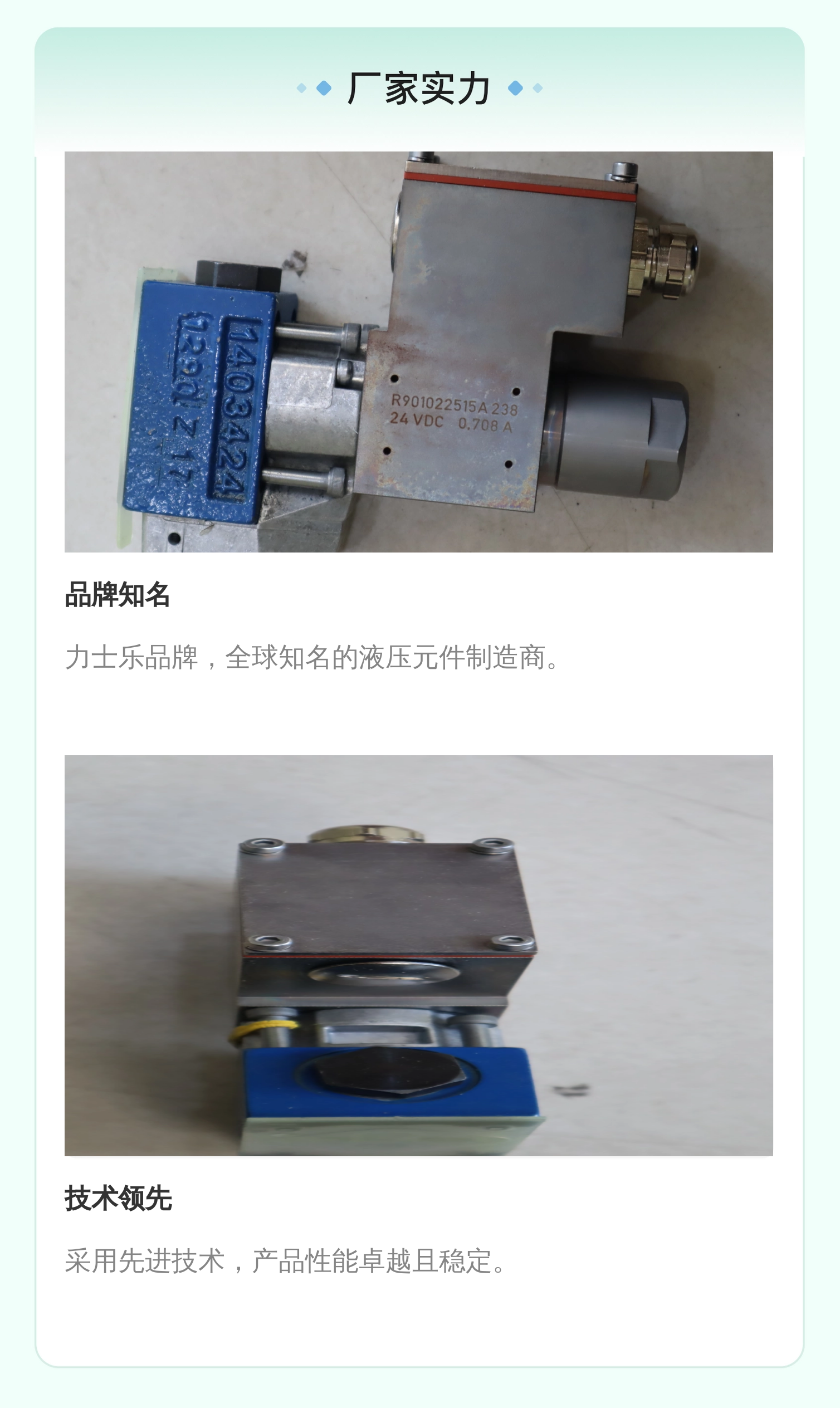 力士乐进口蓝色铸铁球阀 R901022515/R901290869
