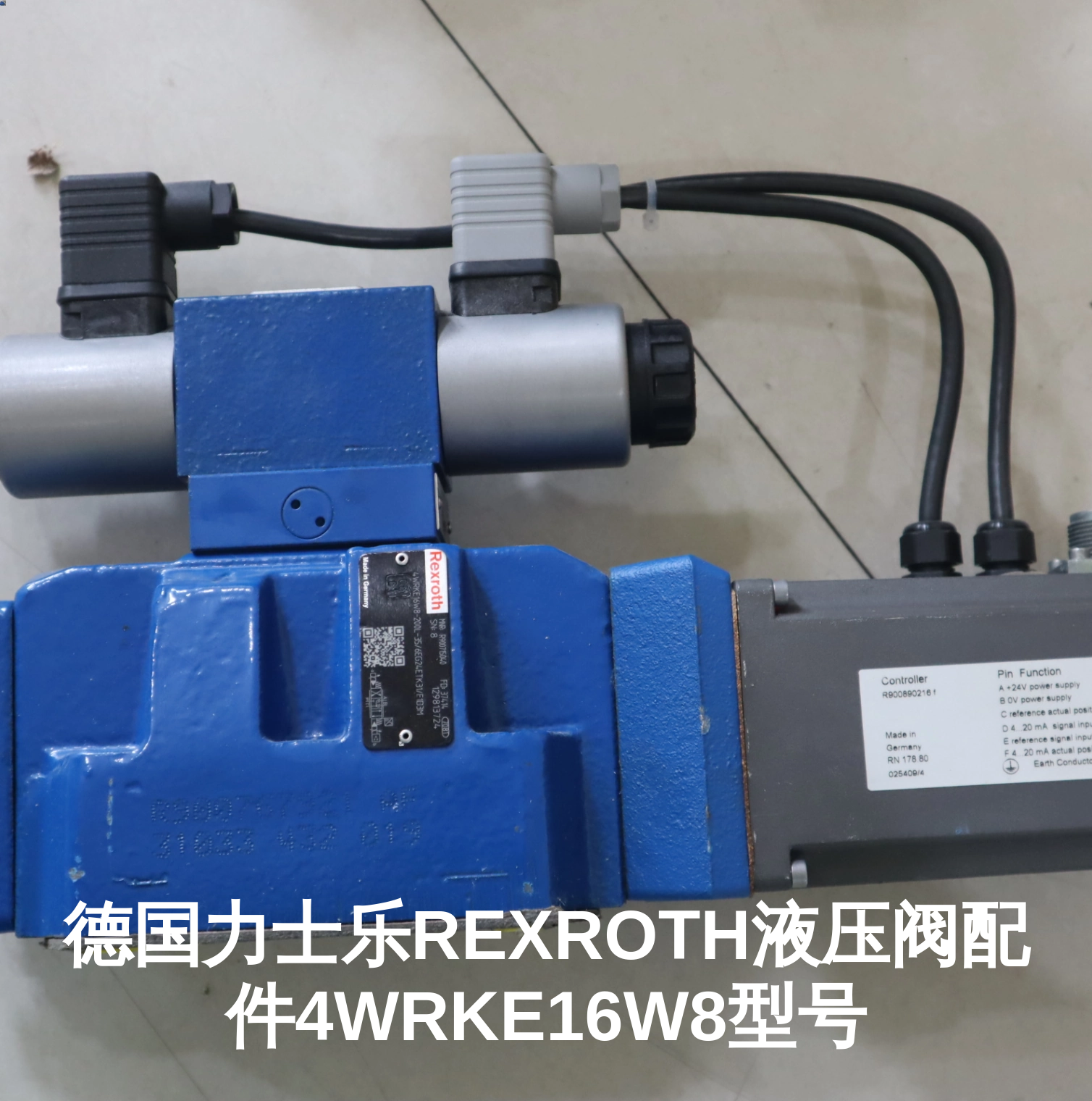 德国力士乐REXROTH液压阀配件4WRKE16W8型号