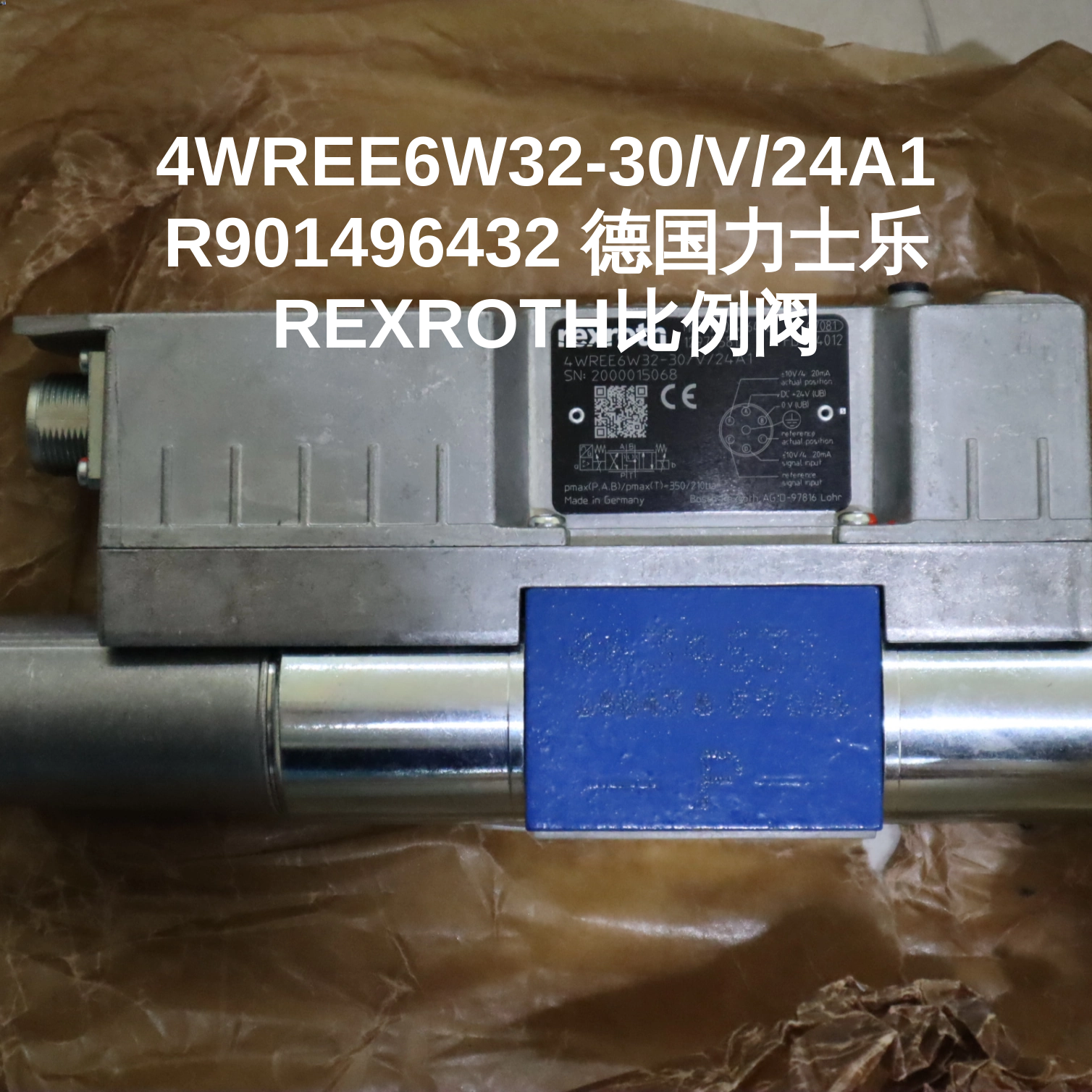 4WREE6W32-30/V/24A1 R901496432 德国力士乐REXROTH比例阀