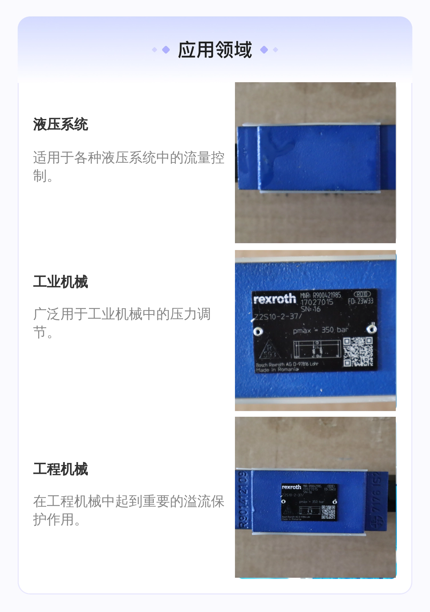 力士乐REXROTH Z2S10单向阀 公称10cm 铸铁材质溢流阀