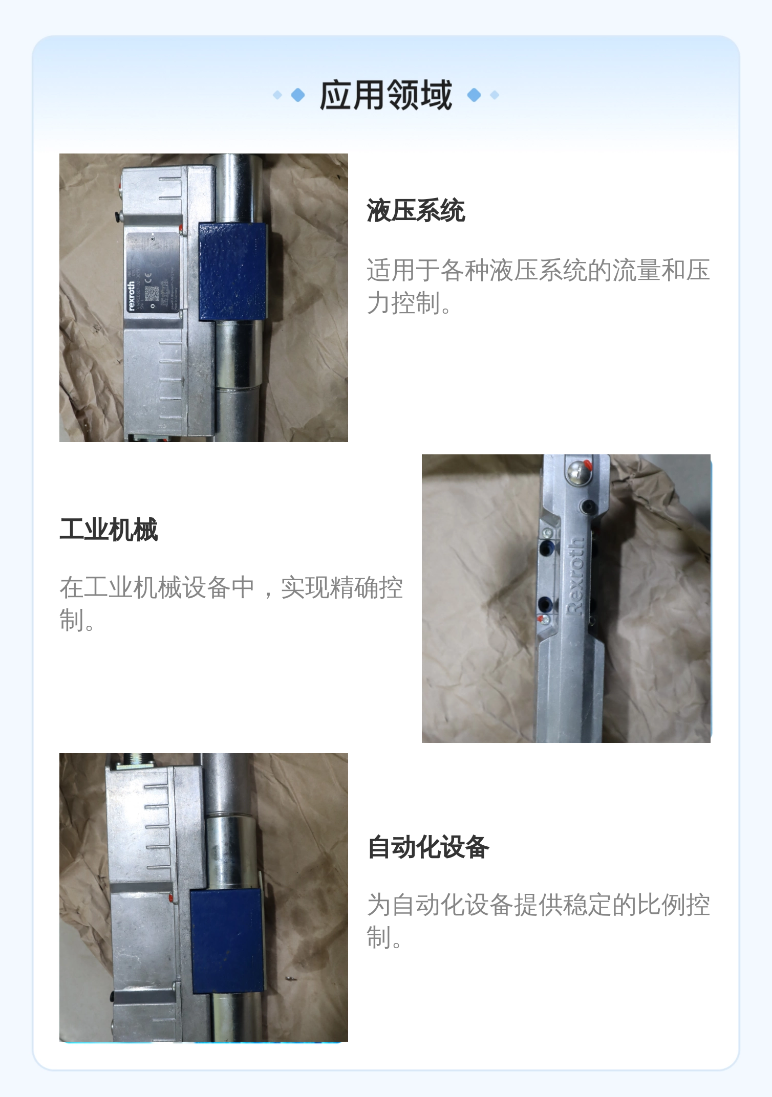 R901496448 4WREE6E1-32-3X/V/24F1 德国力士乐REXROTH比例阀